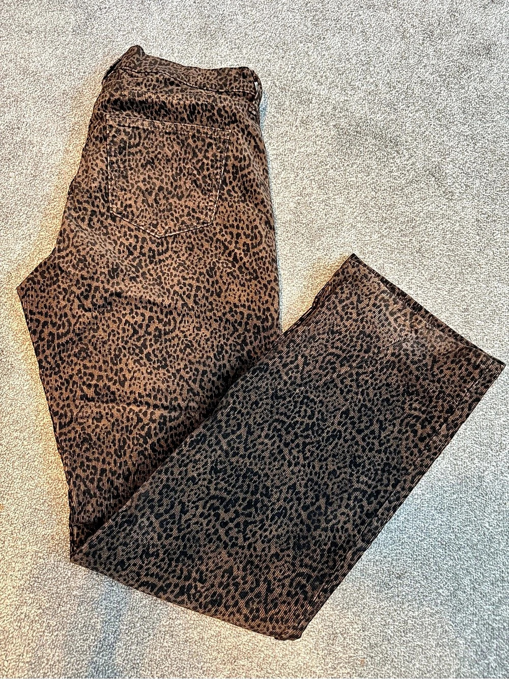 Gap Universal Baby Boot Animal Print Boot cut Jeans Size 12/31